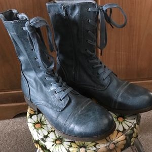 Massimo Supply Co-Women's Cassie Combat Boot